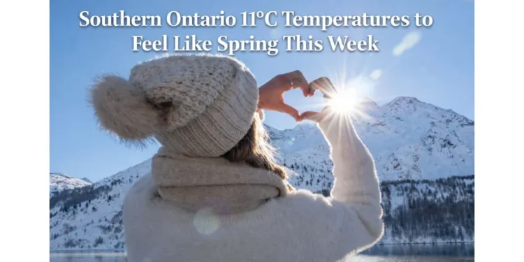 Southern Ontario 11 C Temperatures to Feel Like Spring This Week carnival cruise line donates 15 (35)