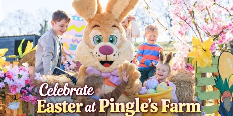 celebrate easter at pingle's farm with egg hunts and brunch