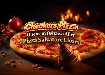 checkers pizza opens in oshawa after pizza salvatoré closes