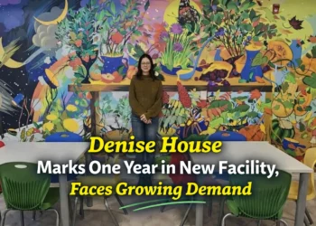 denise house marks one year in new facility, faces growing demand