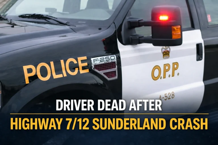 driver dead after highway 7 12 sunderland crash