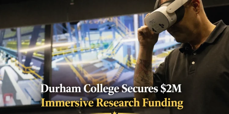 Durham College Secures $2M Funding for New Immersive Research Stage in Oshawa durham college secures $2m immersive research funding