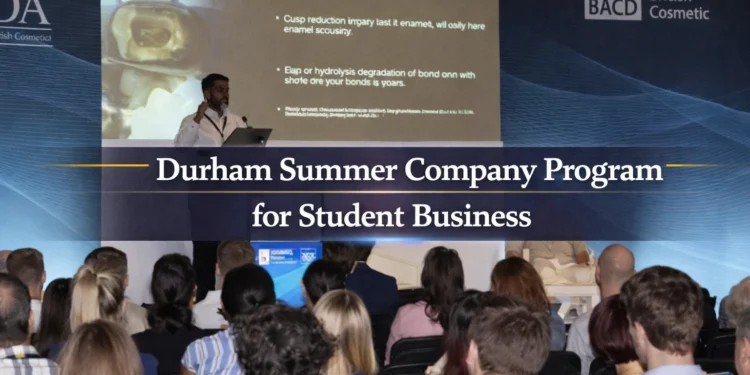 durham summer company program for student business