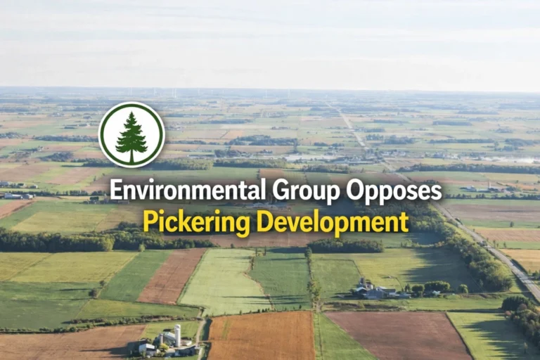 environmental group opposes pickering development