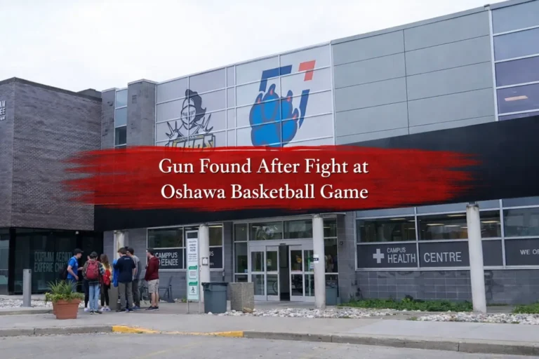 gun found after fight at oshawa basketball game