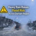 heavy rain raises flood risk across durham region
