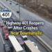 highway 401 reopens after crashes near bowmanville