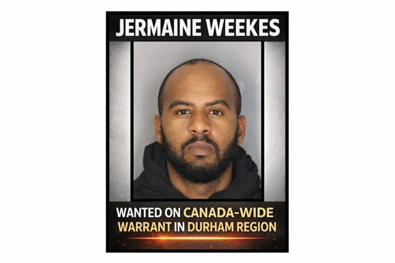 jermaine weekes wanted on canada wide warrant in durham region