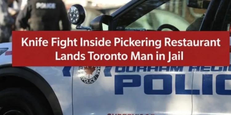 Knife Fight Inside Pickering Restaurant Lands Toronto Man in Jail knife fight inside pickering restaurant lands toronto man in jail