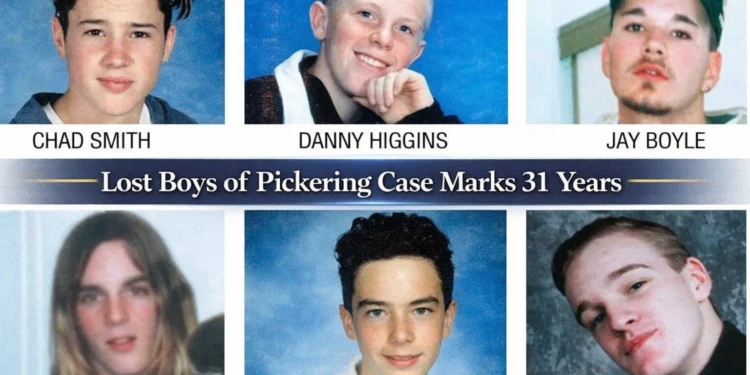 lost boys of pickering case marks 31 years