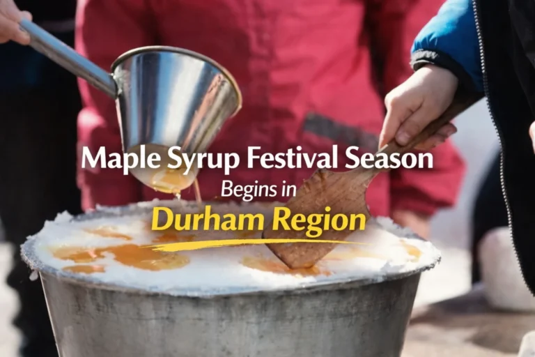 maple syrup festival season begins in durham region