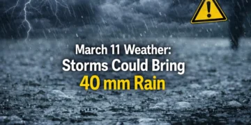 march 11 weather storms could bring 40 mm rain