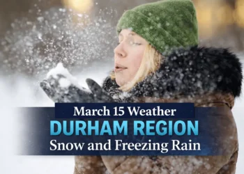 March 15 Weather: Snow, Ice Pellets and Freezing Rain Expected in Durham Region march 15 weather durham region snow and freezing rain