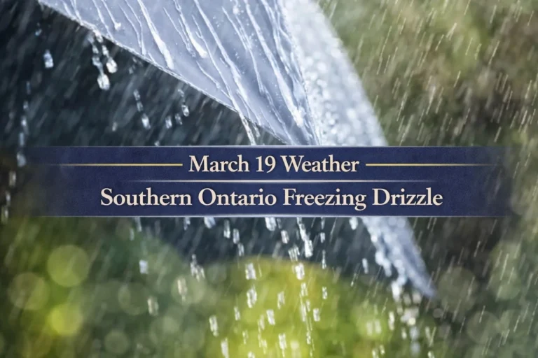 march 19 weather southern ontario freezing drizzle