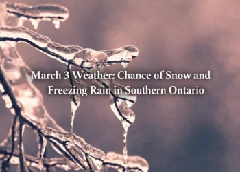 march 3 weather chance of snow and freezing rain in southern ontario