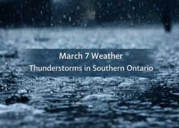 march 7 weather thunderstorms in southern ontario