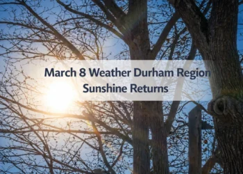 march 8 weather durham region sunshine returns