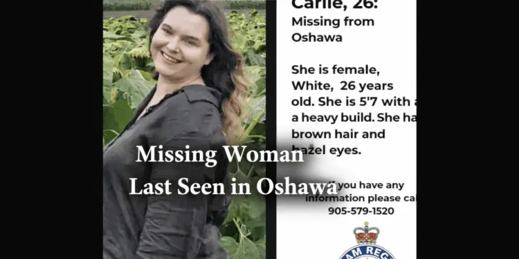 missing woman last seen in oshawa