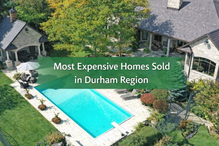 most expensive homes sold in durham region