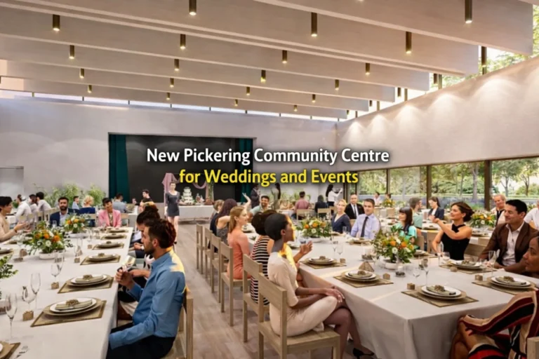 new pickering community centre to host weddings and large events this spring