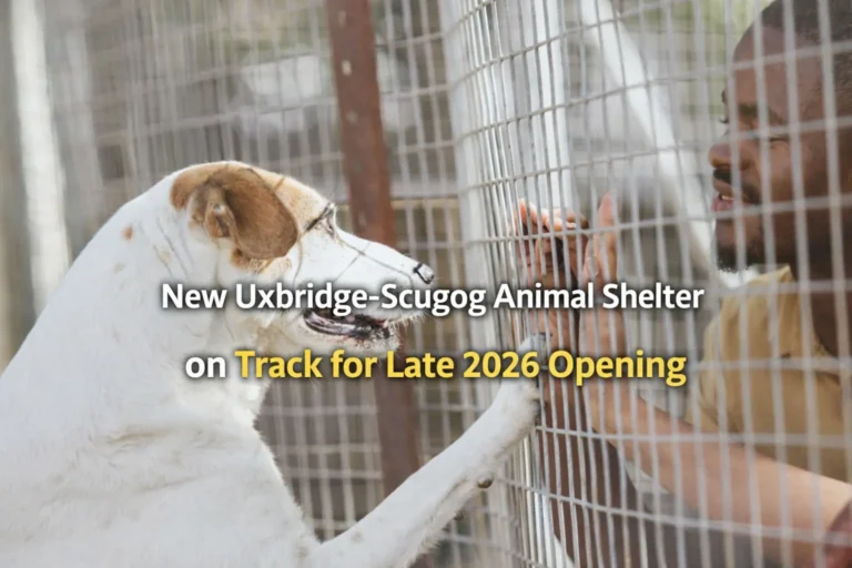 new uxbridge scugog animal shelter on track for late 2026 opening