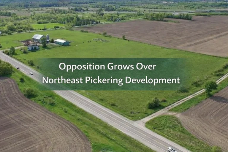 opposition grows over northeast pickering development
