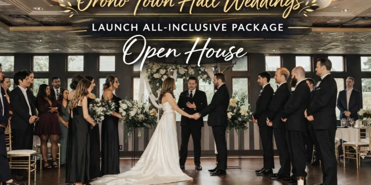 Orono Town Hall Weddings Launch All-Inclusive Package Open House orono town hall weddings launch all inclusive package open house