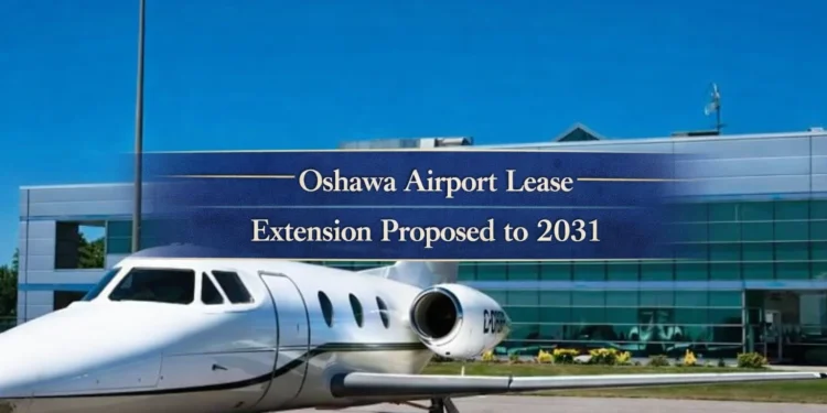 oshawa airport lease extension proposed as city reviews future plans