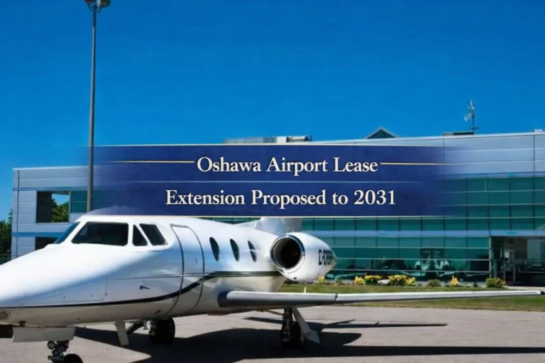 oshawa airport lease extension proposed as city reviews future plans