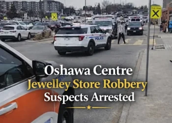oshawa centre jewelry store robbery suspects arrested