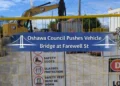 oshawa council pushes vehicle bridge at farewell st