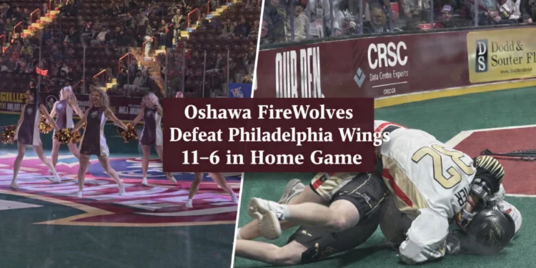 Oshawa FireWolves Defeat Philadelphia Wings 11–6 in Home Game oshawa firewolves defeat philadelphia wings 11–6 in home game