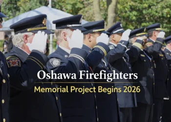 oshawa firefighters memorial project begins 2026