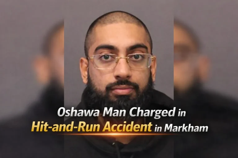 oshawa man charged in hit and run accident in markham