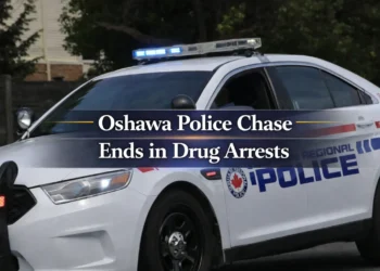 oshawa police chase ends in drug arrests