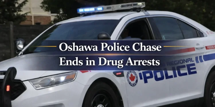 Oshawa Police Arrest Two After High-Speed Chase and Drug Seizure oshawa police chase ends in drug arrests