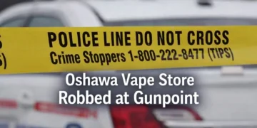 oshawa vape store robbed at gunpoint