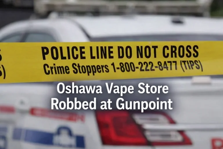 oshawa vape store robbed at gunpoint