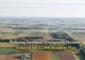 pickering farmland development decision delayed for 72,000 resident plan