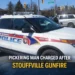 pickering man charged after stouffville gunfire