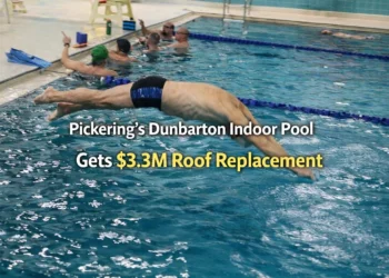 pickering’s dunbarton indoor pool gets $3.3m roof replacement