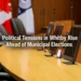 political tensions rise in whitby as municipal election campaigns loom