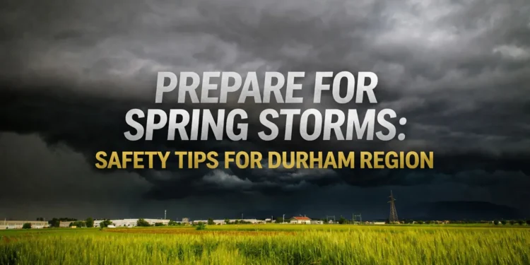 Stay Safe During Spring Storms: How to Prepare for Weather Disruptions in Durham Region prepare for spring storms safety tips for durham region