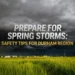 Stay Safe During Spring Storms: How to Prepare for Weather Disruptions in Durham Region prepare for spring storms safety tips for durham region