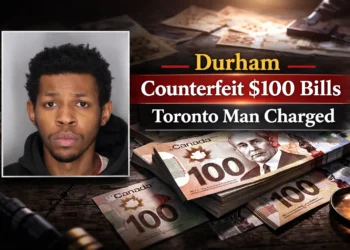toronto man charged after alleged counterfeit $100 bills used in durham region