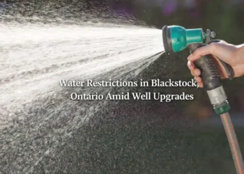 water restrictions in blackstock, ontario amid well upgrades