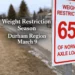 weight restriction season durham region march 9