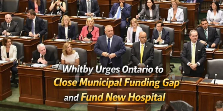 Whitby Calls on Ontario to Close Municipal Funding Gap and Prioritize New Hospital whitby urges ontario to close municipal funding gap and fund new hospital