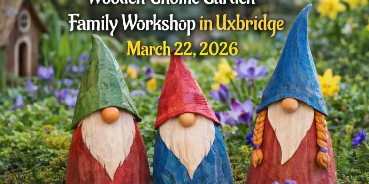 Wooden Gnome Garden Family Workshop in Uxbridge – Creative Fun for All! wooden gnome garden family workshop in uxbridge – march 22, 2026