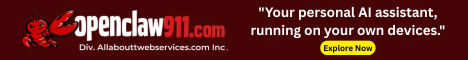 openclaw911 banner ad